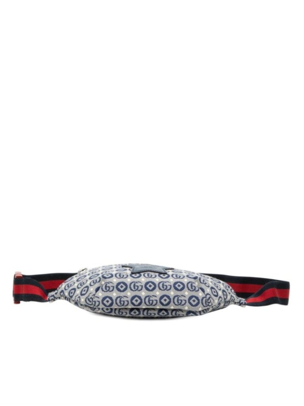 Gucci Children's GG Logo Belt Bag Kids Fabbd Navy Multicolor Canvas - Picture 3 of 7